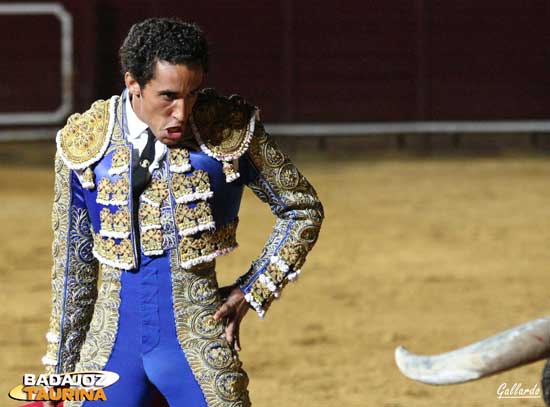 Gesto de rabia de Posada en el último. (FOTO:Gallardo)