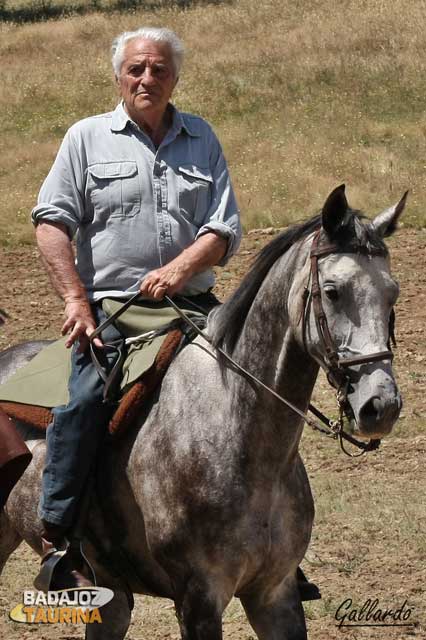 Gregorio Moreno Pidal, historia viva del toreo a caballo.