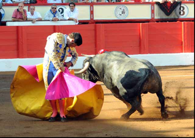 Antonio Ferrera en Santander. (FOTO:Paco Ramírez/mundotoro.com)