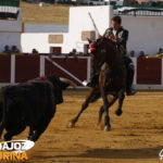 Moura Caetano con el que abrió festejo. (FOTO: Gallardo)