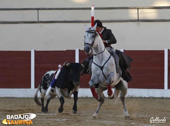 Tirando de la res con una cabriola de 'Desafío'.