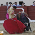 Ambel Posada durante su actuación en Higuera. (FOTO: Gallardo)