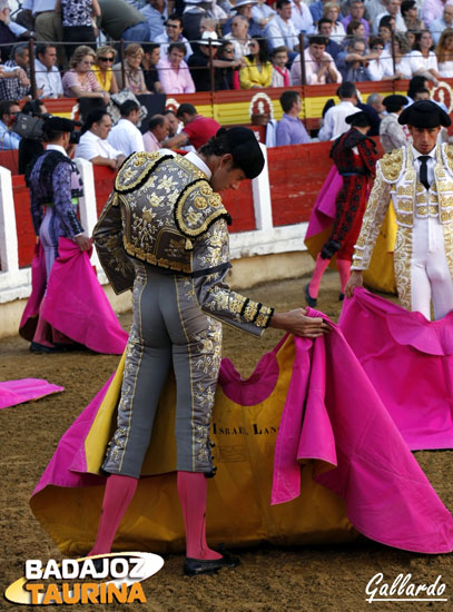 Lancho calentando motores.