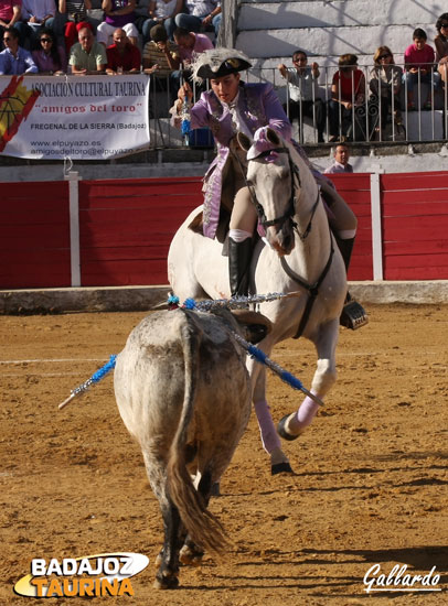 Andrade, que sustituyó a Rita, en las cortas. (FOTO: Gallardo)