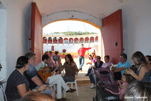 El cante grande no faltó a la cita taurina. (FOTO:Sandra Carbonero)