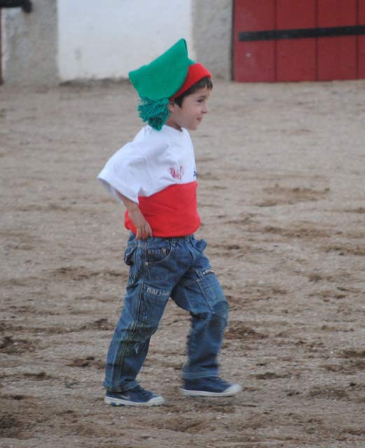 Un gran forcado en ciernes...(FOTO: J.A.Cantero)