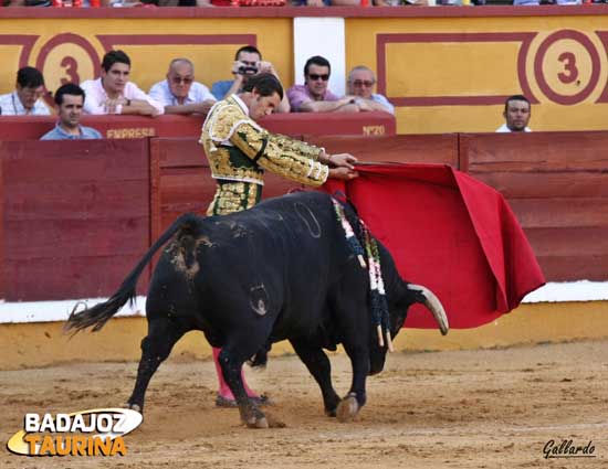 Por estatuarios en Badajoz.