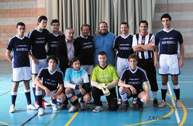 El equipo de los 'toreros' que se alzó con el triunfo.