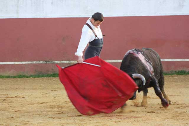 La tauromaquia personal de Israel Lancho.