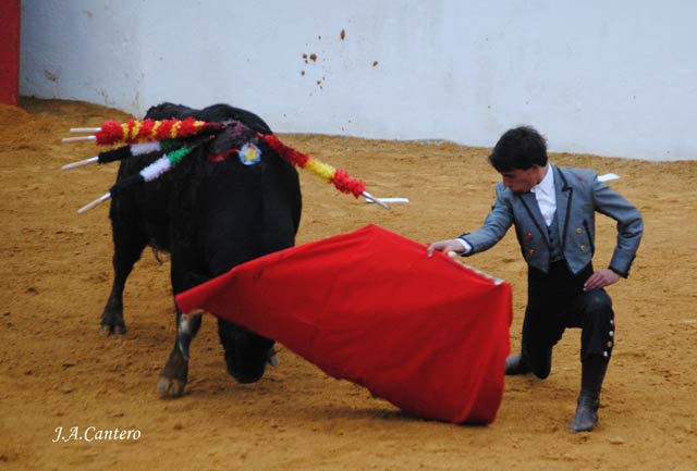 Inicio de faena por bajo de Cuqui (FOTO: J.A. Cantero)