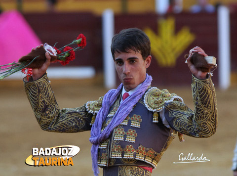 Espera poder triunfar como ya lo hice en Badajoz. (FOTO:Gallardo)