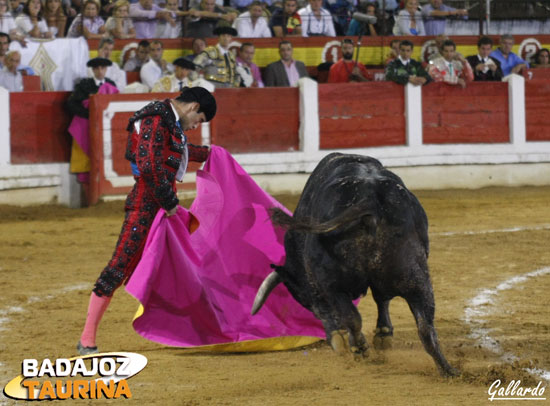 El objetivo de Miguelín para 2012: la profundidad en su toreo. (FOTO:Gallardo)