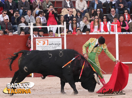 Miguelín Murillo toreano al natural. (FOTO:Gallardo)