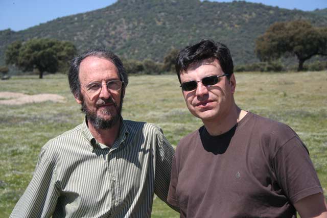 Pedro García y Domingo Fernández.- (FOTO: CEDIDA)