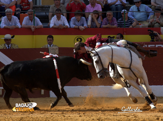 Pablo Hermoso de Mendoza y 'Pirata'.