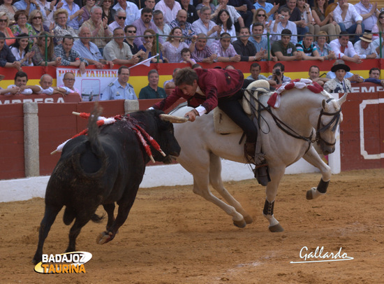 Pablo Hermoso de Mendoza y 'Pirata'.