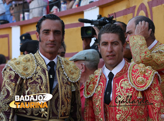 Borja Ruiz y Antonio Lavado, representantes de los picadores de la provincia.