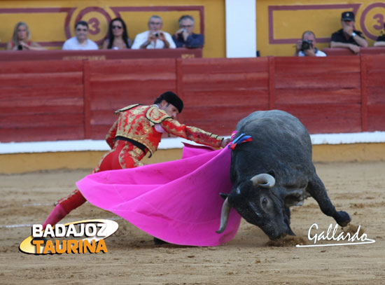 Recorte a 'Mitayo' para dejarlo en suerte. (FOTO:Gallardo)