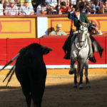 El piafé y el passage de ‘Ordóñez’ de Diego Ventura. (FOTO:Gallardo)