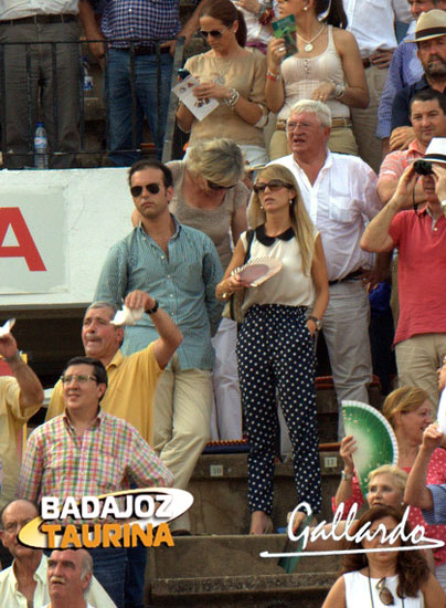 Abel y Blanca, futura esposa de nuestro compañero Álex Carpallo