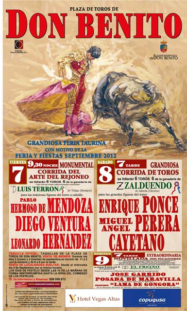 Cartel de la feria de septiembre.