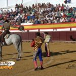 Aspecto que presentaban las gradas de sol. La sombra llena por completo. (FOTO: Gallardo)