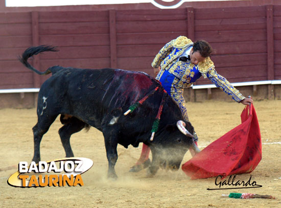 Antonio Ferrera al natural en Cabeza la Vaca. (FOTO:Gallardo)