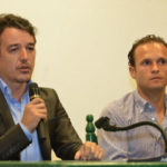 Juan Bazaga y Antonio Ferrera en Valencia del Ventoso. (FOTO: Juan Carlos Díaz)