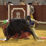 Cayetano iniciando su faena de muleta al sexto. (FOTO:Gallardo)