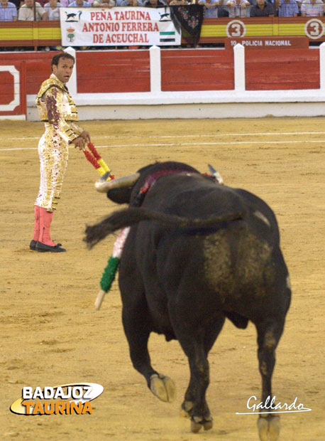 Ferrera y el par del retrovisor.