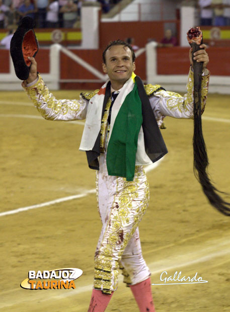 Antonio Ferrera, una tarde para el recuerdo. (FOTO: Gallardo)