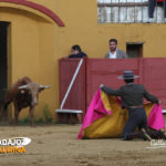 ‘Lolín’ dispuesto para el saludo a portagayola. (FOTO:Gallardo)