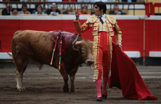 En su destacada actuación en Bilbao. (FOTO: M.Berho-mundotoro.com)