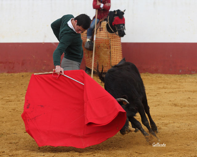 Miguel Ángel Silva en Guadajira.