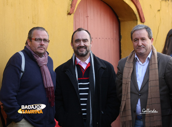 Nandi Masedo, Valentín Cortés y Miguel Ruiz.