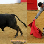 Solís y Miguelín en Mourao. (FOTO:Hugo Calado-toureio.com)