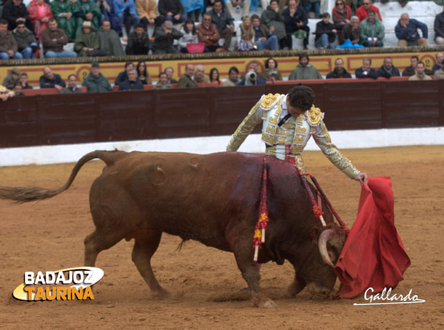 Natural encajado de Posada de Maravillas a 'Corremantas'. (FOTO: Gallardo)