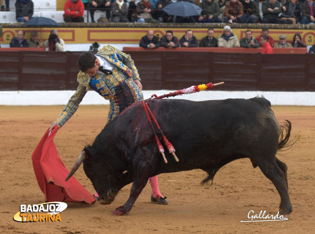 Firmeza de Silva con su primero. (FOTO: Gallardo)