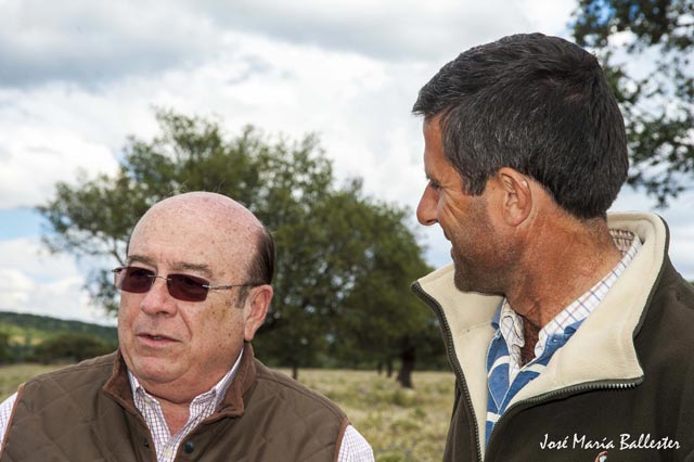 Existe una simbiosis entre ganadero y mayoral que salta a la vista. (FOTO: JM Ballester)