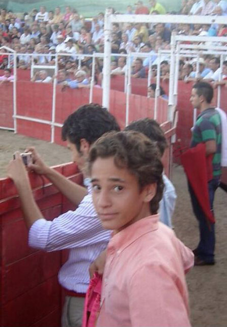 Posada de Maravillas cuando aún era solo Juan Luis Ambel Barranco y acompañaba a su hermano o a su primo por las monumentales de chapa.