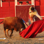 Natural de Ginés Marín al sexto de la tarde. (FOTO:Gallardo)