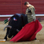 Toreo reposado de Antonio Ferrera en Don Benito. (FOTO: Gallardo)