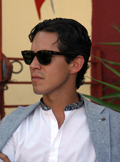 Diego Silvetti, representando al toreo mexicano
