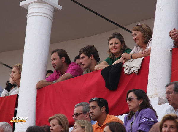 Carlos Muñoz e Isabel Suero, su madre