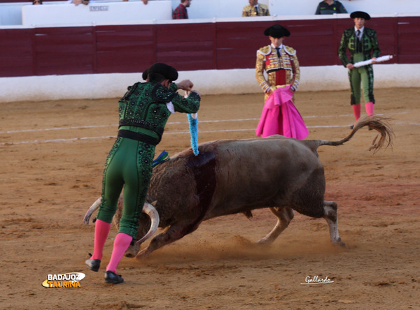 Apoyándose en los palos