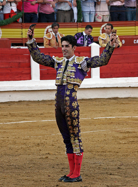 Talavante saldó con triunfo su encerrona de Mérida. (FOTO:A. Plano) 
