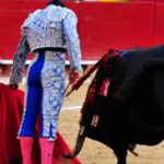 Toreo por bajo y ajustado de Ferrera hoy en Valencia. (FOTO: mundotoro.com)