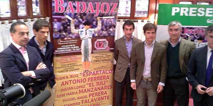 Presentación del festival de Badajoz en homenaje al 'Niño de Leganés'.