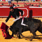 Fernando Flores en su actuación de hoy en Huelva. (FOTO: Xosé Andrés)