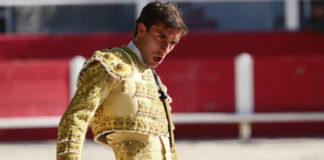 Fernando Flores en una novillada del pasado año. (FOTO: Joel Buravand)